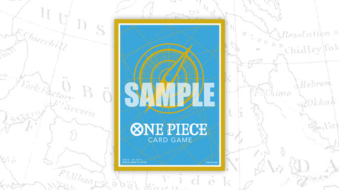 One Piece Card Game: Official Sleeves – Limited Edition: Standard Blue Gold