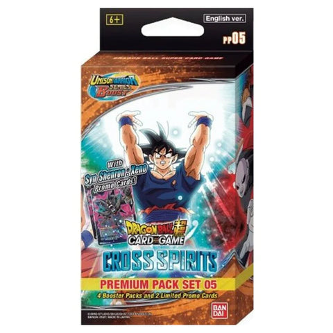 DRAGON BALL SUPER CARD GAME  - Cross Spirits - Premium Pack Set 5 [PP05]