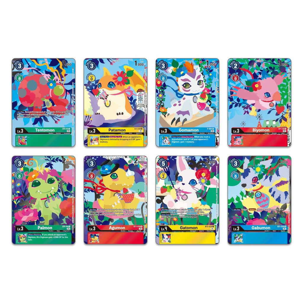 digimon card game playmat and card set 1 DIGIMON CARD GAME