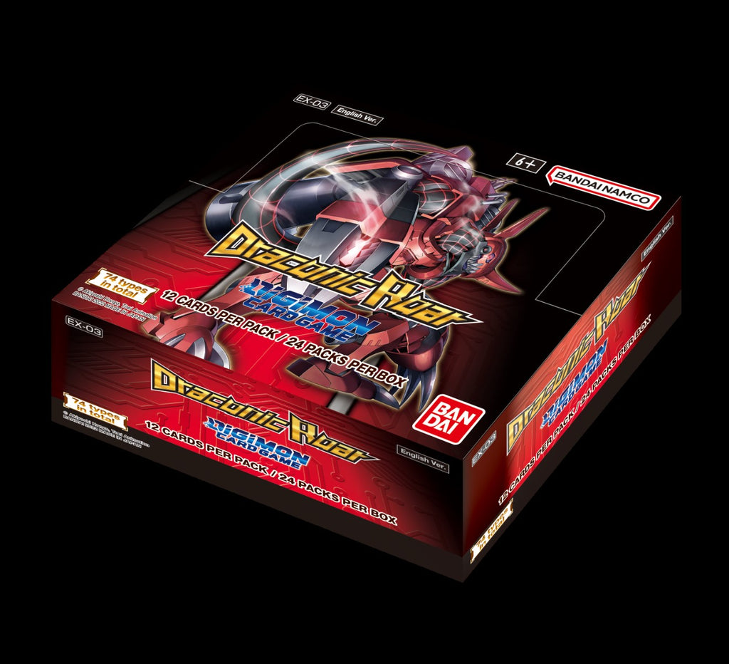 draconic roar booster box Digimon Card Game: Draconic Roar (EX-03) Booster Box