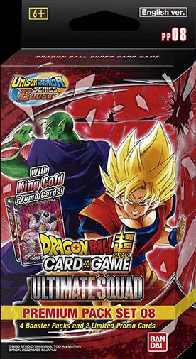 DRAGON BALL SUPER CARD GAME  - Ultimate Squad - Premium Pack Set 8 [PP08]