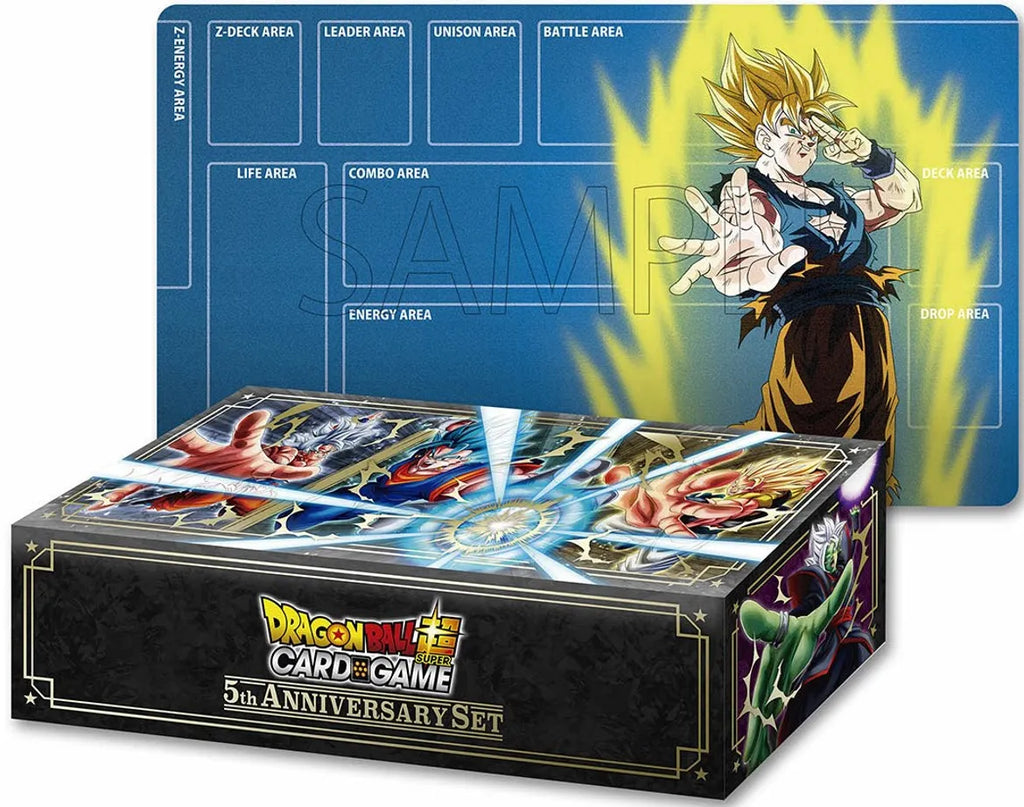 Dragon Ball Super Card Game - 5th Anniversary Set Box - Premium Editio TAK Games Pty Ltd Dragon Ball Super Card Game - 5th Anniversary Set Box - Premium Editio TAK Games Pty Ltd