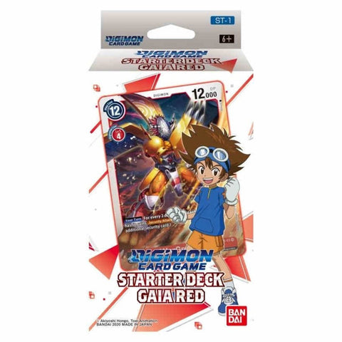 DIGIMON CARD GAME - Gaia Red [ST-1] - Starter Deck