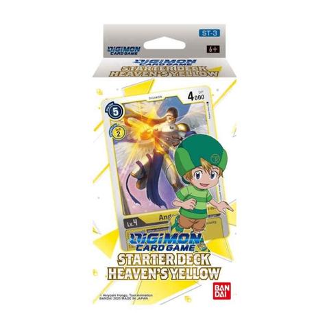 DIGIMON CARD GAME - Heaven's Yellow [ST-3] - Starter Deck