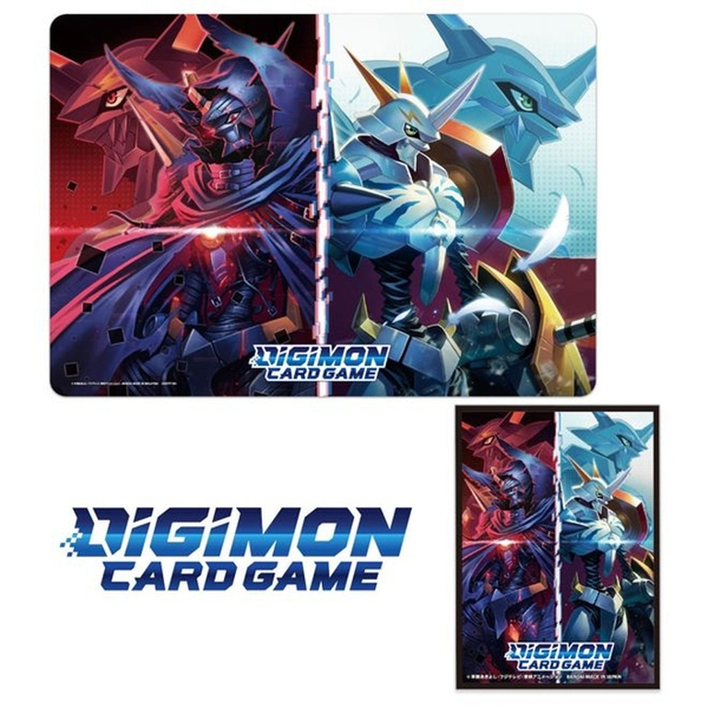 digimon card game tamers set 25th anniversary pre-order Omnimon in the foreground Digimon - Digimon Card Game