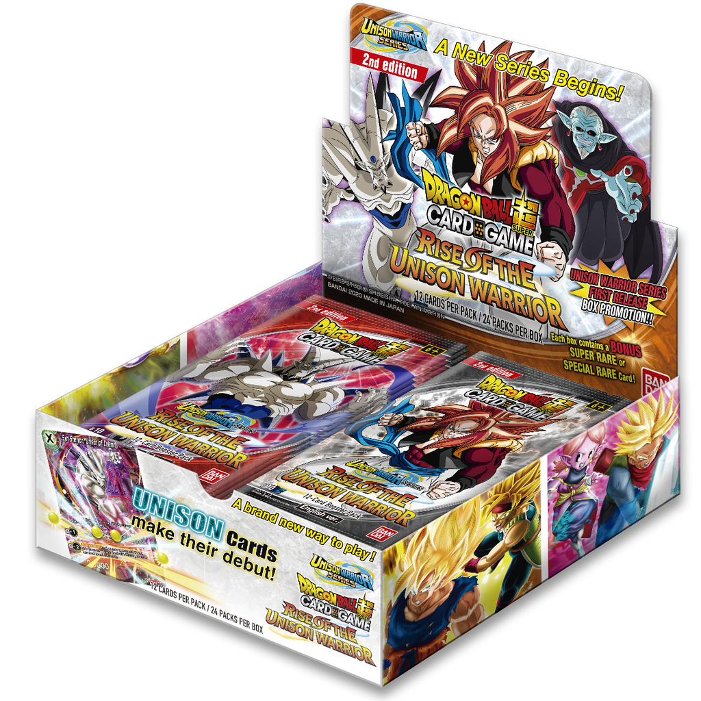DRAGON BALL SUPER CARD GAME - Rise of the Unison Warrior [B10] (2nd Edition) - Booster Box