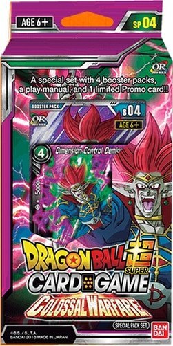 Dragon Ball Super Card Game - Colossal Warfare Special Pack SP04