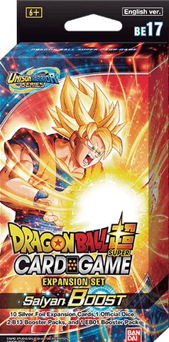 DRAGON BALL SUPER CARD GAME Expansion Set 17 -Saiyan Boost- [DBS-BE17]