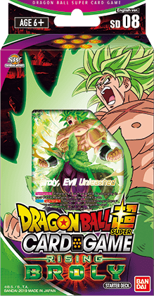 Dragon Ball Super Card Game - Rising Broly Starter Deck SD08