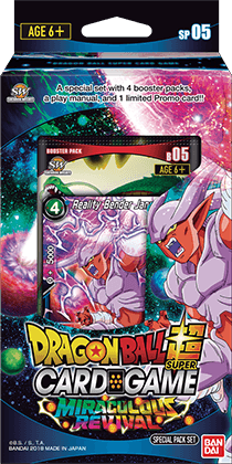 Dragon Ball Super Card Game - Miraculous Revival Special Pack SP05