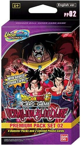 DRAGON BALL SUPER CARD GAME  - Vermilion Bloodline - Premium Pack Set 2 [PP02]