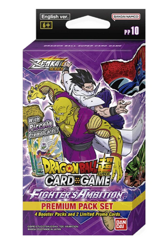 DRAGON BALL SUPER CARD GAME  - Fighter's Ambition - Premium Pack Set 10 [PP10]