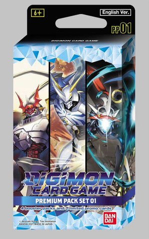 DIGIMON CARD GAME - Premium Pack Set 1 [PP01]