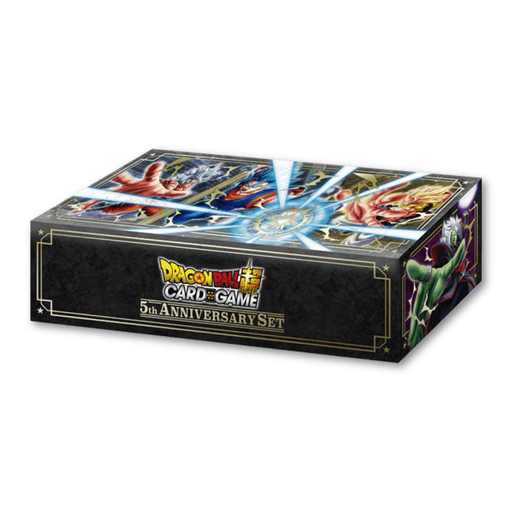 Dragon Ball Super Card Game 5th Anniversary Box Set 2022 - SET OF FOUR TAK Games Pty Ltd Dragon Ball Super Card Game 5th Anniversary Box Set 2022 - SET OF FOUR TAK Games Pty Ltd
